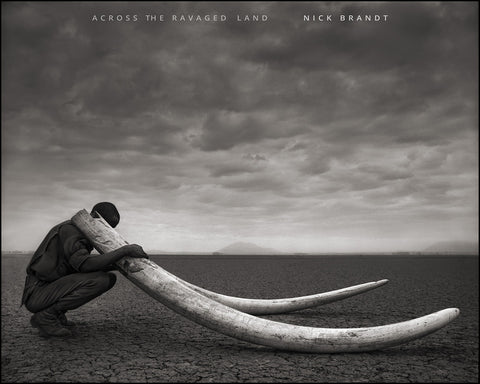 Across the Ravaged Land - signed and dedicated copy by Nick Brandt